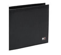 Tommy Hilfiger TH Flag CC & Coin AM0AM13974 Portafoglio Bifold Uomo, Nero, Taglia Unica, Nero (Nero), One Size