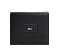 Tommy Hilfiger TH CASUAL FLAG MINI Portafoglio pieghevole da uomo, nero, OS