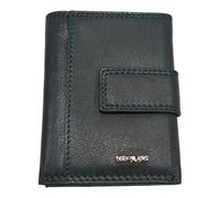 Portafoglio Verticale Slim Uomo Navigare In Pelle Porta Carte Credito Banconote