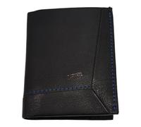 Portafoglio Verticale Uomo Jaguar In Pelle Porta Carte Credito Banconote