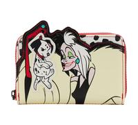 Portafoglio Zip Around Con Scena Di Villains Cruella De Vil 101 Dalmata