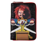 Portafoglio Zip Around Cosplay Di Chucky Il Pagliaccio
