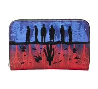Loungefly Netflix Stranger Things Upside Down Shadows - Portafoglio con zip, taglia unica, colore: nero