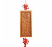 Portafortuna In Legno Di Pesco, Amuleto Feng Shui Per La Buona Sorte,