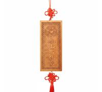 Portafortuna In Legno Di Pesco, Amuleto Feng Shui Per La Buona Sorte,