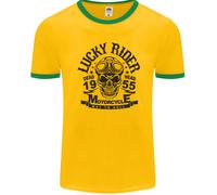 Portafortuna Rider Dead Head Motociclista Uomo Ringer Fotl