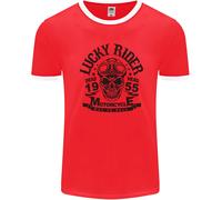 Portafortuna Rider Dead Head Motociclista Uomo Ringer Fotl