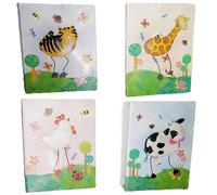 Portafoto album bimbi bambini con decoro animali per ricordo da 100 tratti 10x15