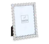 Portafoto Argentato con FIORI E STASS PER FOTO 10x15 cm Stile classico argento argento