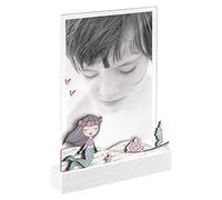 Portafoto Cornice In Legno Foto 13x18 Collezione Fiabe La Sirenetta Est.17.5x23.5cm