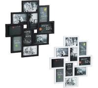 Portafoto da Parete Multiplo Cornici Foto Multiple Muro Porta Foto 10 Stampe