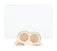 Portafoto in vetro e ceramica con base a forma di fiore Iconic Elegance, rosa