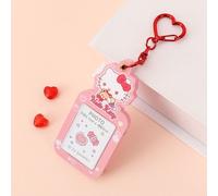 Portafotocarte Sanrio portachiavi K-pop custodia per carte d'identità Hello K...