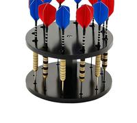 Portafreccette Espositivo Supporto Espositivo Compatto e Sottile | Organizzatore e Contenitore per Freccette Morbide per Camera Soggiorno Sala Giochi Bar Casa e Taverna