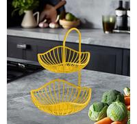 Portafrutta da appendere al centrotavola per decorazioni natalizie in stile