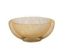 Portafrutta Fruttiera Cestino per frutta intrecciato in filo metallico per cucina, supporto per frutta a rete grande per ananas e mele Fruttiere Cestino Per Frutta ( Color : A , Size : 13.5*30cm )