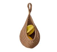 Portafrutta portatile da appendere con grande capacità, accessorio per la maggior parte delle case e piccolo spazio ventilato porta frutta