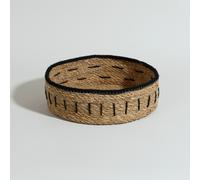 Portafrutta rotondo in giunco marino Ø 25 cm