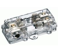 Portafusibile 2 Uscite Fusibili 10x38 Cavo In 3x25 PHONOCAR 4/487