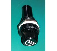 PORTAFUSIBILE 6x32 DA PANNELLO, CON TAPPO