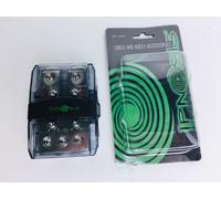 PORTAFUSIBILE AUTO IMPIANTO STEREO 3 INGRESSI 50mm 2 USCITE 50mm IPNOSIS camper