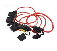 Portafusibile automatico piccolo medio impermeabile 32V Mini 18/1614/12/10AWG e fusibile a lama for auto 3A 5A 7.5A 10A 15A 20A(Mini,14AWG,5A)