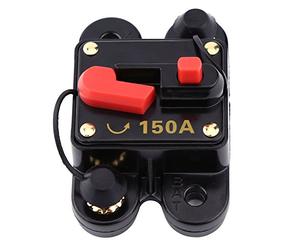 Portafusibile da Circuito, Interruttore di Circuito Automatico Reset Fusibile Salvavita per Auto 12V 150A