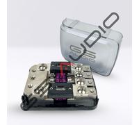 Portafusibile GS Audio ANL+AFS IN:1x50 2x35 OUT:4x25 | 2/4 Vie