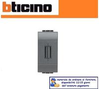 PORTAFUSIBILE MAX 13A BTICINO LIVING INTERNATIONAL L4321 ANTRACITE.