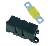Portafusibile Mega Inline Per Montaggio A Pannello 100A Fusibile 12V/24V