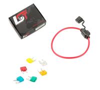 Portafusibile Mini Fusibile Piatto Con Copertura 5A-30A Per AUDI A3 A5 A7 A8