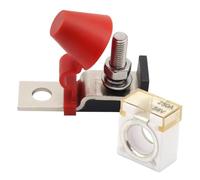 Portafusibile per batteria da 58 V CC, 300 A Max, terminale M8, base isolante in ABS per veicoli a nuova energia, camper, sistemi di alimentazione marini e CC