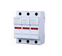 Portafusibile per impianti elettrici modulare DIN supporto per fusibile cilindrico 3P base RT18-63 Ettroit