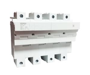 Portafusibile Siemens cilindrico 3NW7 3P+N 100A 22X58 8M 3NW7261