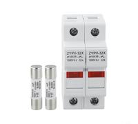 Portafusibile solare 2p con indicatore LED 1000 V CC 10 x 38 mm per Pv per protezione delle corde nei sistemi a pannelli solari compatibile con fusibili 16a-30a IEC 60269 attraverso 6 e EN (20A)