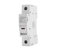 Portafusibile solare fotovoltaico 1P 1100 V adatto for catena di fusibili fotovoltaici 10 * 38 mm for protezione fotovoltaica di base del sistema solare GpV(With LED)