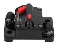 Portafusibili con riarmo automatico per interruttori di circuito, interruttore automatico in rame impermeabile per sistemi a CC 12-42 V, protezione da sovracorrente e sovratensione (30A)