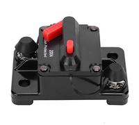 Portafusibili con riarmo automatico per interruttori di circuito, interruttore automatico in rame impermeabile per sistemi a CC 12-42 V, protezione da sovracorrente e sovratensione (200A)