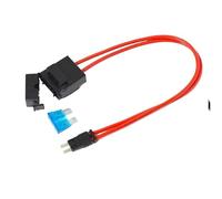 Portafusibili for auto Mini Micro2 standard di grandi dimensioni da 32 V ACC Scatola fusibili non distruttiva 16 AWG Cavo di prolunga for fusibile a lama ATM(40A,M2 1PCS)