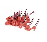 Portafusibili in linea con lama ATC for auto rivestimento in plastica rossa da 20 pezzi