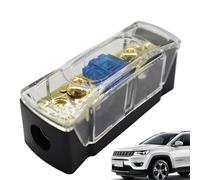 Portafusibili Inline per Autoradio, Blocco di distribuzione Automobile, Accessorio di modifica Subwoofer per Rimorchio Minibus Berline e Campeggio Auto
