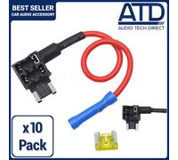 Portafusibili Mini Fusibile Coperchio Standard Lama Ladro Piggy Back Ato Atc 20A