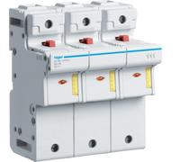 Hager Portafusibile LR704 3P+N 125A 22x58 4 moduli