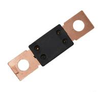 Portafusibili resistente per fusibile MEGA 12/24V con bullone di montaggio perni M8, supporta fusibili da 60 500 Amp per auto e marine (125A)