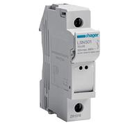 Sezionatore portafusibile Hager 32A 1 polo 10,3X38 1 modulo LSN501