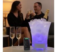 PORTAGHIACCIO LED CON ALTOPARLANTE RICARICABILE SONICE INNOVAGOODS