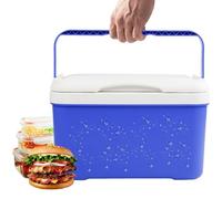 Portaghiaccio per Campeggio e Attività All'aperto | Contenitore a Isolamento Termico Portatile da 6 Litri | Casse Per Ghiaccio E Raffreddatori Con Manico,Per Attivita All Aperto Auto Escursionismo Via