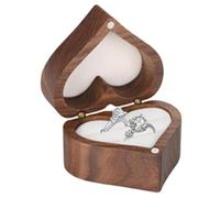 Portagioie a forma di cuore per proposta di matrimonio