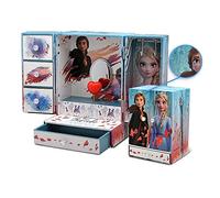Portagioie carillon, Disney, Frozen II, Elsa e Anna, portagioielli, armadio musicale, 6,5 x 14,5 x 11,5 cm