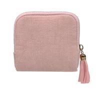 Portagioie da viaggio in velluto + raso, collana con bracciali, anello contenitore con chiusura lampo, borsa portaoggetti, da Voyāge Pøur dormitorio, vacanze, crociera sulla spiaggia, fughe